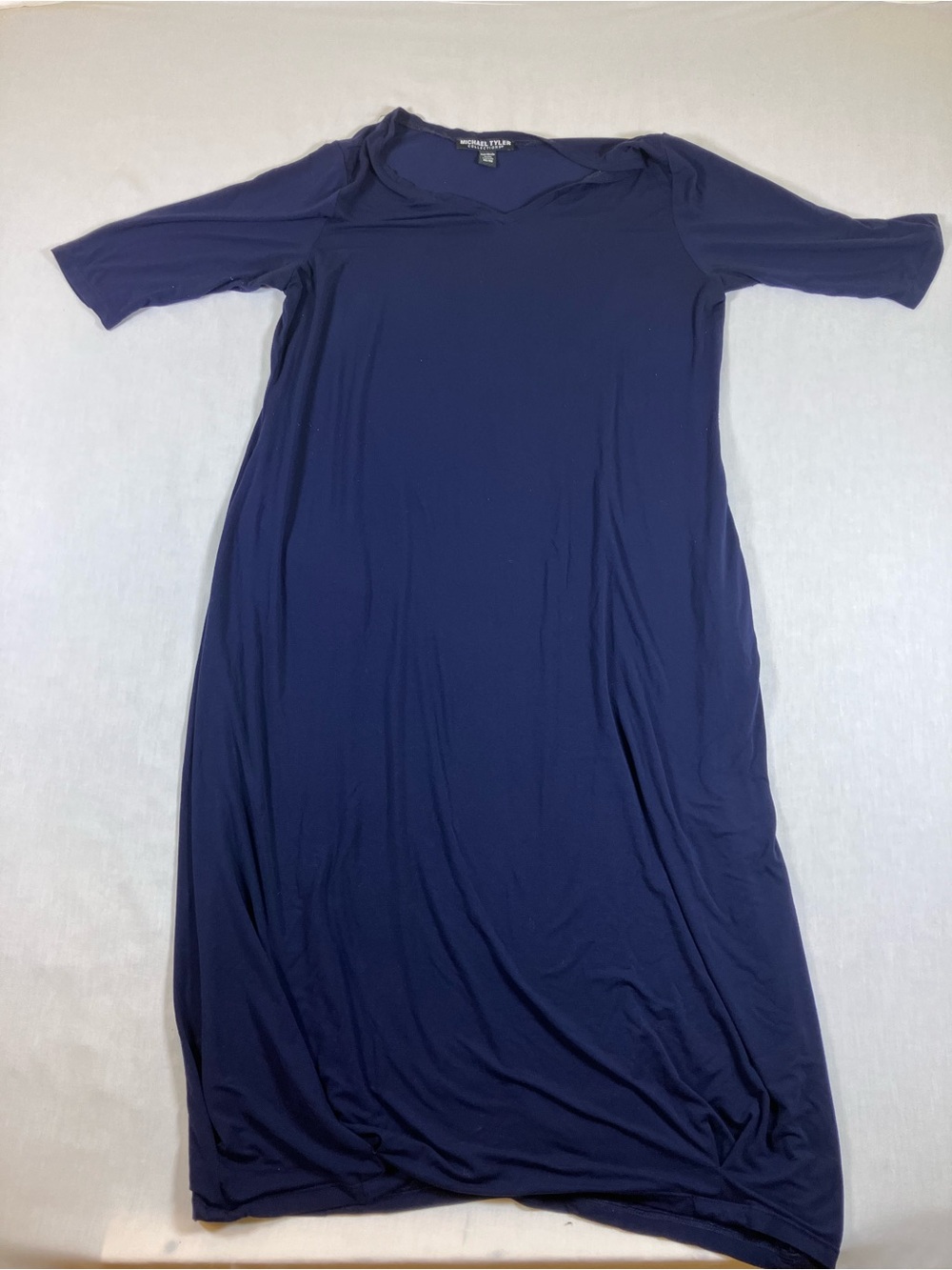 Michael Stars Navy Short Sleeve Maxi Dress